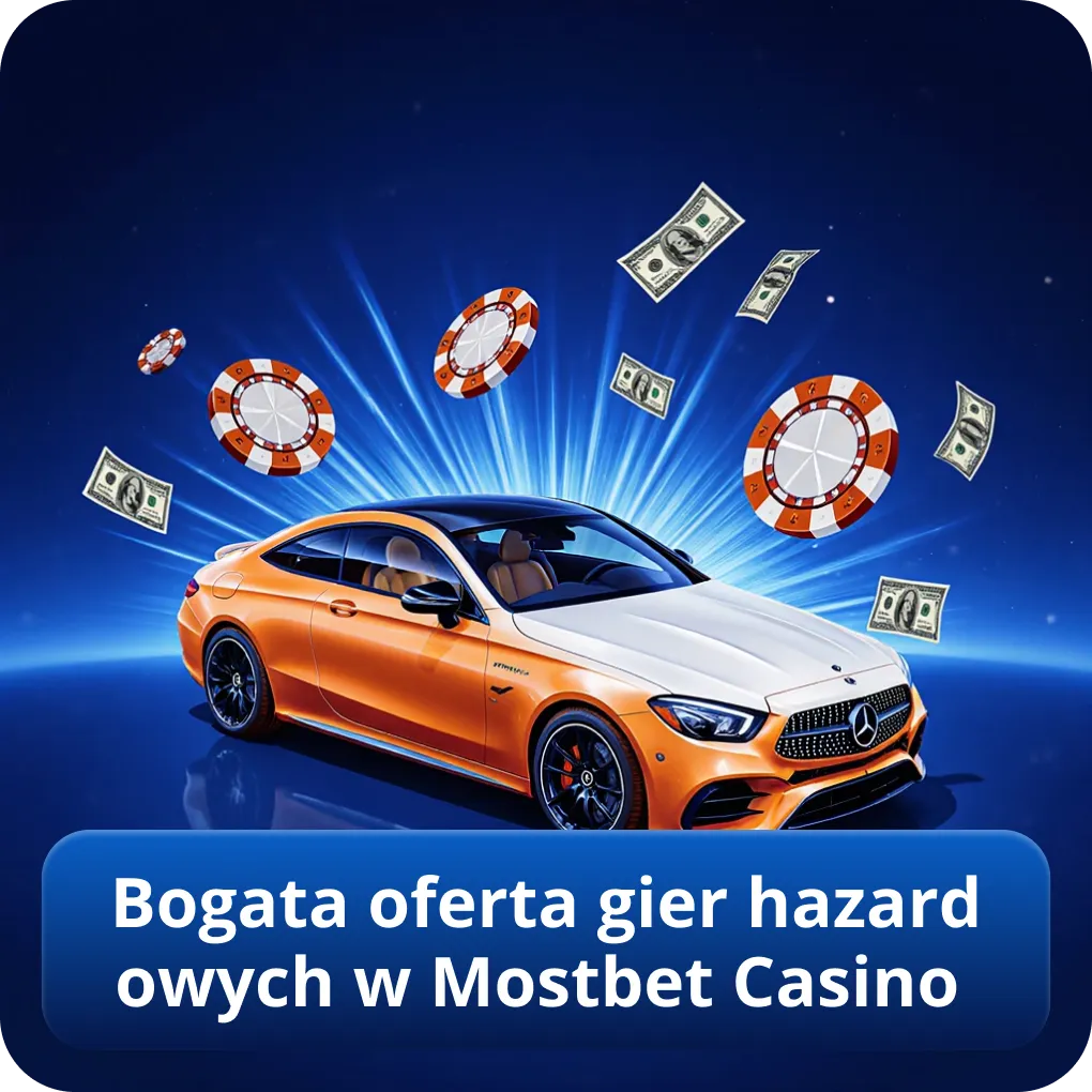 Bogata oferta gier hazardowych w Mostbet Casino